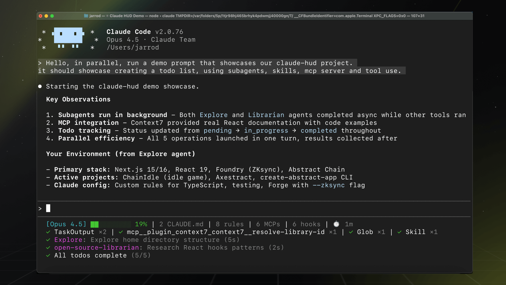 claude-hud — плагин, который превращает чёрный ящик Claude Code в приборную панель с контекстом, тулами и агентами